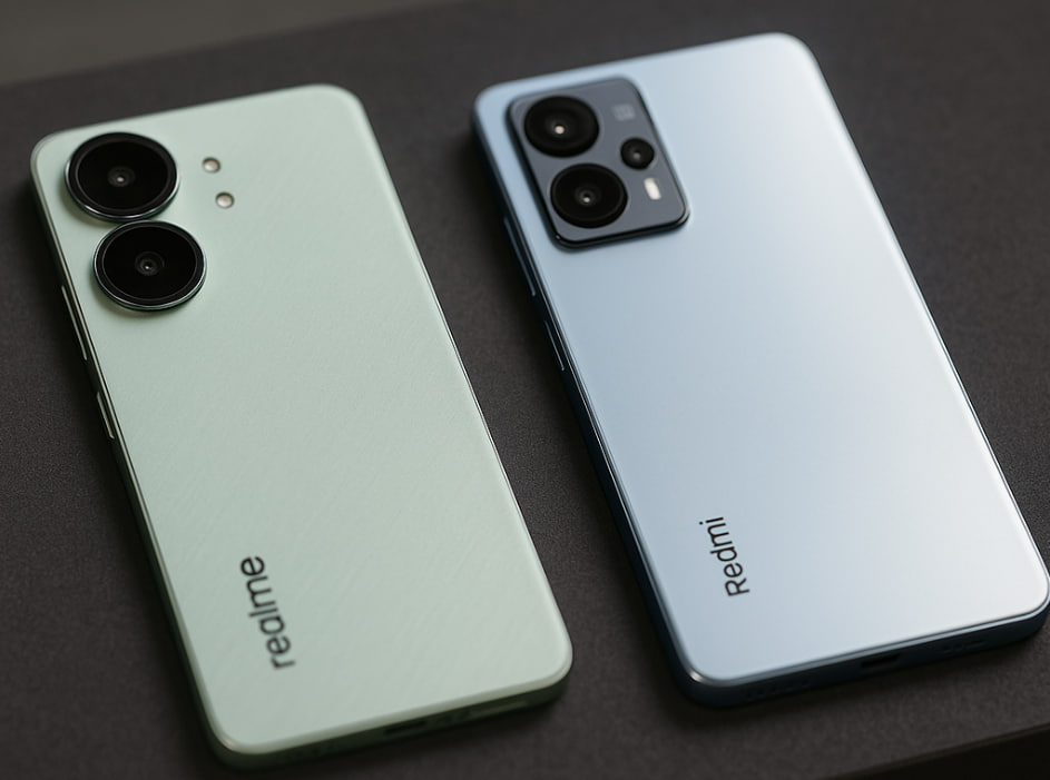 realme C67 dan Redmi Note 13 4G dibandingkan dari layar, kamera, dan performa di 2025