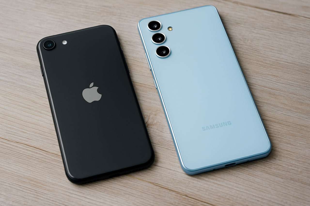iPhone SE 4 vs Galaxy A55: Pilih iPhone Mini atau Android Midrange 2025?