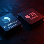 Perbandingan chipset smartphone 2025 Snapdragon 8 Gen 4 dan Apple A18 Bionic
