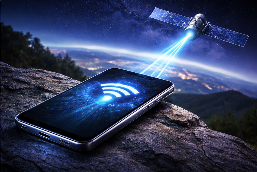 Satellite connectivity smartphone 2025 dengan koneksi langsung ke satelit
