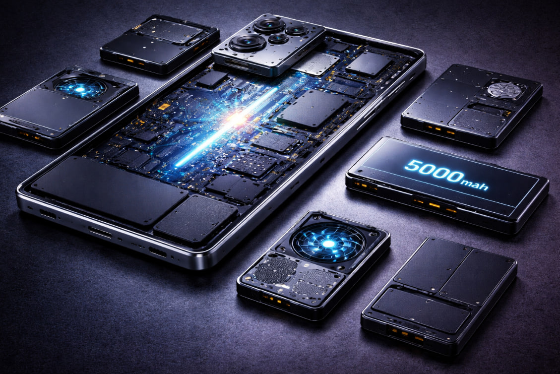 Smartphone modular 2025 dengan komponen yang bisa dilepas dan diganti